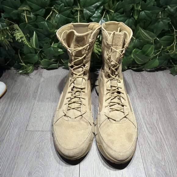 MEN\'S OAKLEY ASSAULT 2 BOOTS SIZE 12.5 Desert Tan Military Tactical Hiking main image 10